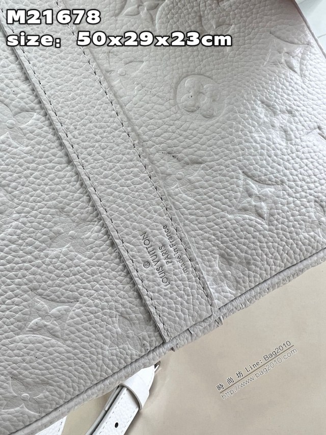 LV專櫃2023新款LV x YK Keepall50旅行袋 M21678 路易威登迷幻花卉男女款旅行包 dn1399
